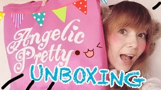 Angelic Pretty Whip Factory UNBOXING ☆ Kawaii Lolita  Happy Pack 福袋 Fukubukuro [upl. by Htidirrem]