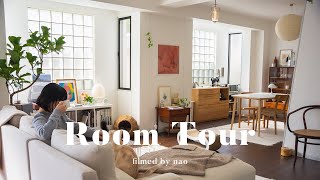 Room Tour🌼好きなものに囲まれて暮らす31歳夫婦の海外風ヴィンテージ賃貸  お家とインテリア紹介 [upl. by Laverna]