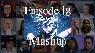 Demon Slayer Kimetsu no Yaiba Season 2 Episode 18 Reaction Mashup  鬼滅の刃 [upl. by Esekram716]