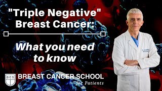 Triple Negative Breast Cancer What you need to know [upl. by Nattirb499]