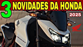 3 Motos de 750cc da Honda Atualizadas para 2025 [upl. by Baese]