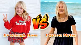 Everleigh Rose VS Payton Myler Transformation 👑 From Baby To 2024 [upl. by Sholeen]