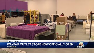 Wayfair outlet store officially opens [upl. by Homovec]