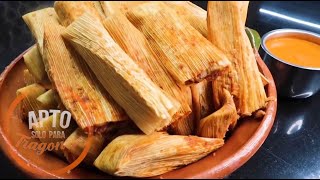 TAMALES DE POLLOROJOS  MASA DE MASECA DELICIOSA [upl. by Camm417]