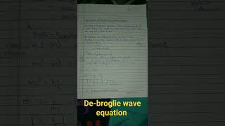 Engineering Physics  Debroglie wave equation  Dual nature of light [upl. by Jentoft]