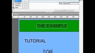 Swishmax 4 Basic Tutorial for Beginners [upl. by Sue268]