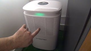 💧 Trotec TTK 30 E dehumidifier  unboxing and impressions after a week of use 💧 [upl. by Benisch343]