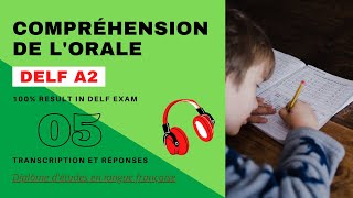 DELF A2  Compréhension de lorale No 05  DELF A2 Listening Practice Test Online [upl. by Briana567]