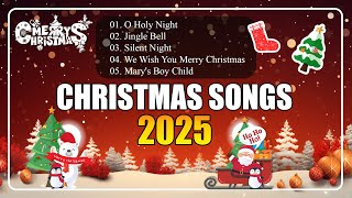 Christmas Songs 2025 ⛄ TOP 20 Christmas Music Playlist 🌲 Merry Christmas 2025  Jolly Mood [upl. by Aeynod]