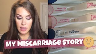 My Miscarriage Story Previous Pregnancy [upl. by Koerlin967]