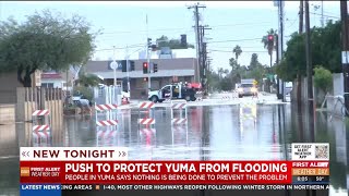 Steet flooding issues in Yuma [upl. by Riada]