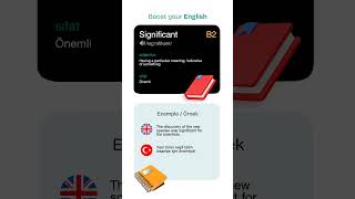 Significant EnglishConversation İngilizceKelime StudyMotivation [upl. by Nikita]