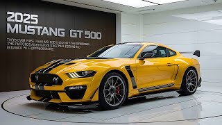 The NEW 2025 SHELBY Mustang GT500 Facelift Official Reveal  FIRST LOOK [upl. by Doerrer]