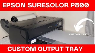 EPSON P800 DTF DIRECT TO FILM OUTPUT TRAY FOR SALE [upl. by Imat462]