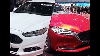 2018 Mazda 6 Combi vs 2018 Ford Mondeo Turnier [upl. by Wiggins]