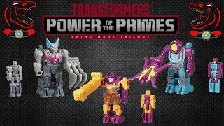 Transformers Power of the Primes PRIME MASTERS Wave 3 Video Review [upl. by Oluas]