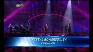 CRYSTAL BOWERSOX TOPS THE SHOW ON AMERICAN IDOL FINAL 7  PEOPLE GET READY [upl. by Pillyhp]