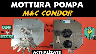 MOTTURA MampC CONDOR POMPA ACTUALIZACION MOTTURA POMPA Sobreponer PERFIL EUROPEO [upl. by Wagstaff444]