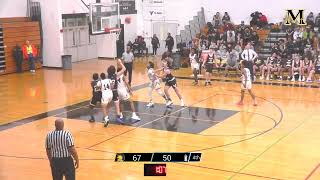 Marian Catholic vs Joliet Catholic Mens Basketball [upl. by Zandt]