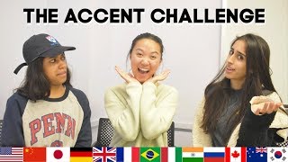 THE ACCENT CHALLENGE FT IVY LEAGUE STUDENTS [upl. by Kaleb]