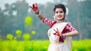 Saraswati Puja New Song 2024  Hey Sharde Ma  Dance Cover Tithi  Saraswati Vandana Song🥰❤️ [upl. by Omolhs]