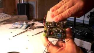 Theremin  home made using Maplin electronics kit [upl. by Ecirtaemed]