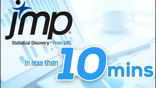 JMP Tutorial  How to use JMP in less than 10 minutes  JMP for beginners [upl. by Taro374]