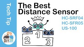 The BEST Ultrasonic distance sensor US100 vs HCSR04 vs HCSR05 [upl. by Oriane]