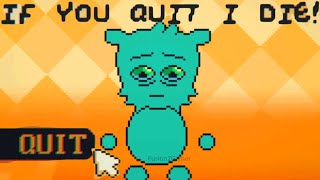 DONT QUIT THE GAME OR THIS VIRTUAL PET DIES  BitBuddy [upl. by Notelrac242]