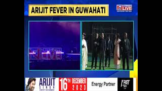 Arijit Singhs mega Concert for Harmony in Guwahati tonight [upl. by Ahoufe573]