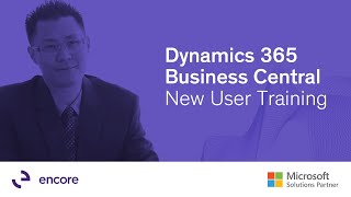 Dynamics 365 Business Central New User Training [upl. by Swetlana326]