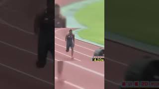 Justin Gatlin ‘Breaks’ Usain Bolt’s World 100M Record [upl. by Rhine821]