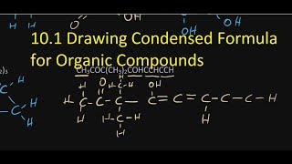 S321 Writing Condensed Formula for Organic Compounds SL IB Chemistry [upl. by Luca]