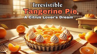 Irresistible Tangerine Pie Recipe A Citrus Lovers Dream [upl. by Ijic]