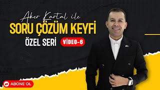 Aker Kartal ile Keyifli Soru Çözüm  6 Fiilfiilimsifiilde çatı ve cümle bilgisi akerkartal [upl. by Merari]