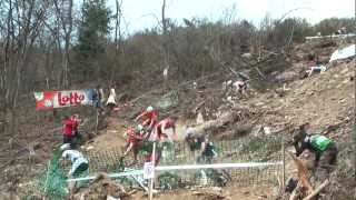 UCI MOUNTAIN BIKE WORLD CUB 2012 HOUFFALIZE XCO U23 MEN  fonsmtbbe [upl. by Vonni999]