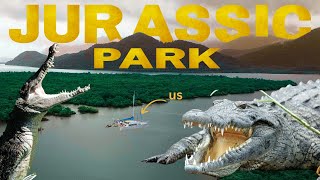 JURASSIC PARK  Sailing through CROCODILE INFESTED waters Ep 90 [upl. by Ravid]