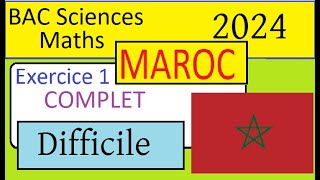 202411 juinExamen national BAC SM MAROC 2024 Sciences MATHS Corrigé Exercice 1 partie I analyse [upl. by Giule141]