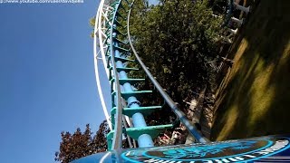 Canobie Corkscrew Front seat HD POV  Canobie Lake Park [upl. by Leschen489]