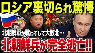 【速報】露軍、まさかの北朝鮮から完全に裏切られた‼︎ウ戦に本格参入も北朝鮮兵が露クルスクから逃亡で唖然…【ゆっくり解説】 [upl. by Goober]