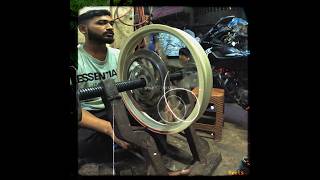 NS160 Bike Rim Headlight set Repair after Massive Accident  Full video🏍️☝️ [upl. by Eedya]