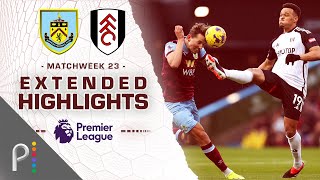 Burnley v Fulham  PREMIER LEAGUE HIGHLIGHTS  232024  NBC Sports [upl. by Gurango607]