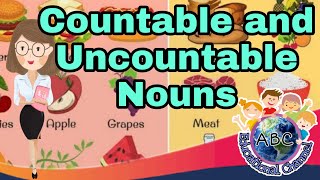 Countable and Uncountable Nouns English Grammar Educational ChannelESL [upl. by Womack957]