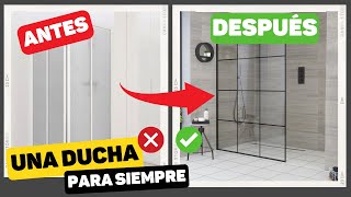 Cómo instalar una mampara de ducha con RochaKRG  LEROY MERLIN [upl. by Eiramave]