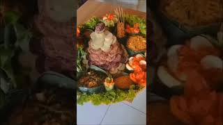 Tumpeng nasi Kuningan resto Tanah deli www [upl. by Neve]