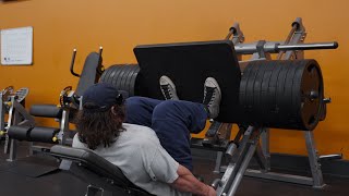 Winter Shredathon Day 14  Legs  Cardio Calories Leg Press [upl. by Daht]