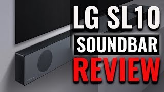 LG SL10YG Soundbar Review PLUS SL9YG and SL8YG Comparison [upl. by Star754]