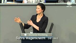 Sahra Wagenknecht DIE LINKE quotOhne einen starken Binnenmarkt gibt es auch kein starkes Handwerkquot [upl. by Sonitnatsnoc704]