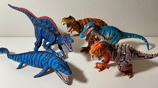 Repaints 2 Boley Dinosaurs with Jurassic World The Game colors 13 [upl. by Itnava]