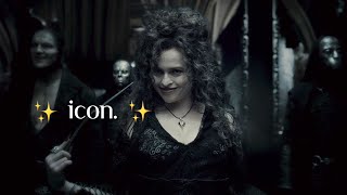 Bellatrix Lestrange being the baddest witch in town for over 6 minutes straight 🖤 [upl. by Farand641]